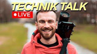 Technik Talk Live mit @DAVISION-YT  // Canon, DJI uvm.