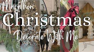 2024 CHRISTMAS DECORATING MARATHON | CHRISTMAS DECOR IDEAS