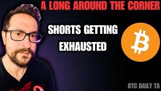 A Long Around The Corner: Shorts Getting Exhausted - Bitcoin Today