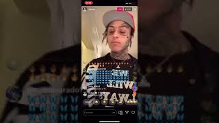 Lil skies Instagram live singing Magic