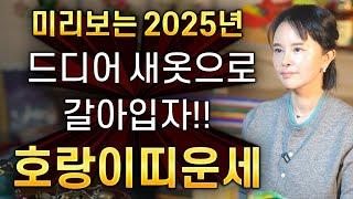 ⭐미리보는 2025년 을사년 신년운세 범띠운세⭐2025년 금전에 새 옷으로 갈아입자 범띠에게 생길 큰 변화들 범띠 62년생 74년생 86년생 98년생 범띠운세 재물,금전운 대박난다