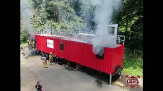 Fire Training Structures FTS Fire Fighting Training DronEye Solutions