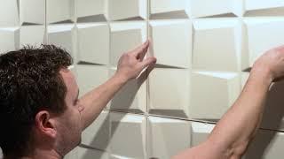 How To Apply 3D Wall Panels