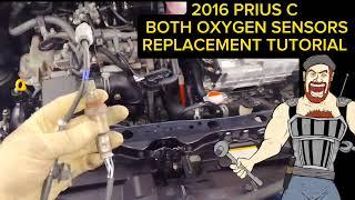 2012 - 2019 PRIUS C OXYGEN SENSORS / AIR FUEL SENSORS REPLACEMENT TUTORIAL ( BOTH SENSORS)