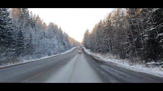 Moscow outskirts after first snow: Moscow region coutryside and Zelenograd