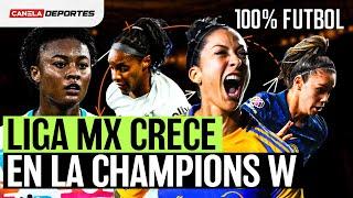 América Femenil y TIgres en BUSCA de clasificar a Semifinales de la Champions Cup W | 100% Fútbol