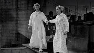 Lucy and Ethel Get Locked Out on the Roof