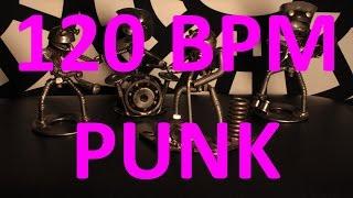 120 BPM - PUNK - 4/4 Schlagzeugspur - Metronom