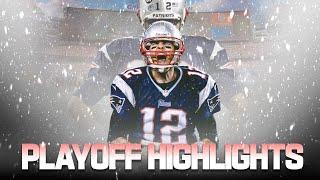 Tom Brady ULTIMATE Playoff Highlights!