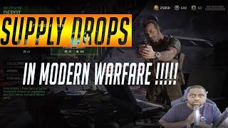 SUPPLY DROPS IN MODERN WARFARE!!!!!