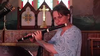 Sibylle Marquardt & Michel Cardin performing at Peggy's Cove