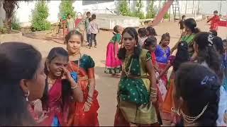 Dasara and Bhathukamma sambharalu at Sadhana school of excellence, jyothinagar Karimnagar