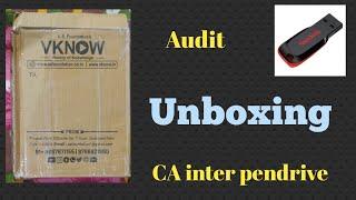 ||CA inter group 2 Audit|| #unboxing #cainter #audit #CAaartilahoti #cacourse #Vknow