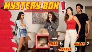 MYSTERY BOX CHALLENGE ft. Ananya Panday, Rysa Panday & Ahaan Panday