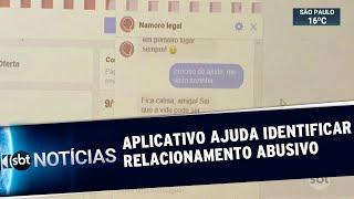 Assistente virtual ajuda mulheres a identificar relacionamento abusivo | SBT Notícias (13/06/19)