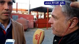 Declaraciones de Óscar Carazo tras el Mérida 0 - Recre 0