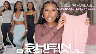 Shein Haul || Skims Dupes?!+ QUALITY Affordable Basics +Styling Haul+Start A Capsule Wardrobe