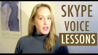 Skype Voice Lessons - Are They For You?