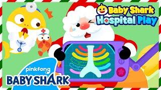 [NEW] OUCH! Santa’s Ribs Are Broken! | Baby Shark Doctor | Hospital Play | Baby Shark Official