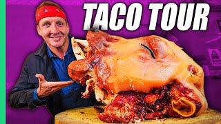 MEXICO'S EXTREME TACOS!! Mind-Bending Food Tour in Mexico City!!