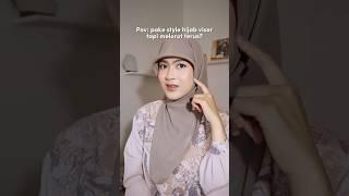 Hijab visor melorot terus!!! #tipsandtricks #hijabhacks