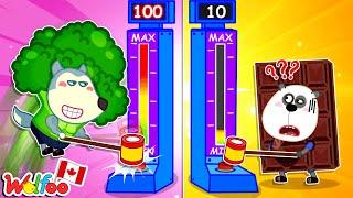 Healthy Food  vs Junk Food  Healthy Habits for Kids  Wolfoo Kids Cartoon