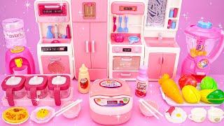 5 Minutes Satisfying with Unboxing Cute Pink Kitchen Toys, Home Playset Collection ASMR