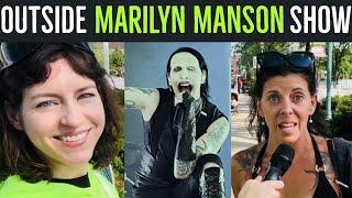 I Interviewed People Outside Marilyn Manson’s First Show Since His “Cancellation”