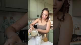 vlog: day 8 of learning how to make matcha *matcha LEMONADE * #matcha #shorts