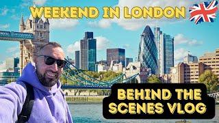 WEEKEND IN LONDON • Behind The Scenes Vlog