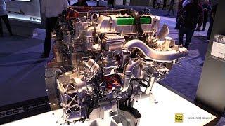 2018 Detroit DD5 4 cyl Diesel Engine - Walkaround - 2017 NACV Show Atlanta