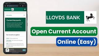 How to Open Lloyds Bank Account Online in UK