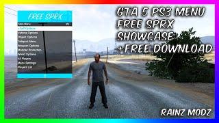 [GTA 5/PS3] Free SPRX Menu Showcase + Free Download