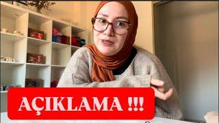 Yeni kararımı açıklıyorum⁉️Neden VLOG YOK⁉️farklı bir evredeyim⁉️Artık istemiyorum⁉️açıklama VLOG