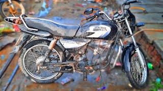 Splendor Restoration || Old Bike Modified || Splendor modified || QBR