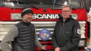 Brannbil til Ukraina - Fire truck from Herøya to Ukraine