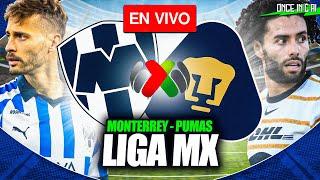 ASÍ FUE LA VICTORIA DE MONTERREY SOBRE PUMAS en la LIGA MX ¡IDA CUARTOS DE FINAL!