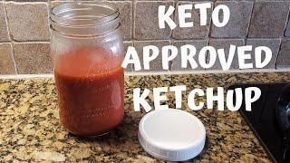 KETO APPROVED KETCHUP │ Sugar Free Ketchup │Low Carb Ketchup