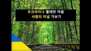 영화 속에서만 보던 사랑의 터널 가보기 [우크라니아 클레반] feat. 세상에서 가장 저렴한 맥도날드 가보기