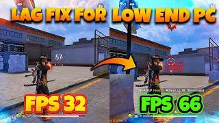 Top 5 tips and tricks to fix LAG in Free Fire Low End PC