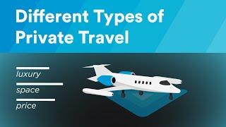 Types of Private Travel — Private Jet Charter with evoJets