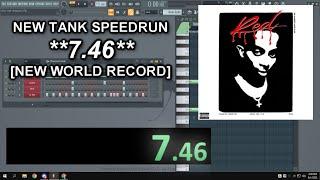 NEW TANK SPEEDRUN **7.46** [NEW WORLD RECORD] (NO MIDI FILES/CONTROLLER)