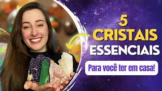 Cristais essenciais pra você ter em casa e suas funções l Leticia Fagundes