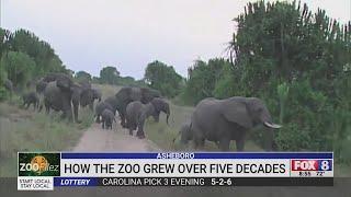 The growth of the North Carolina Zoo