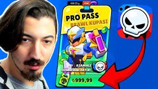 İLK DEFA 999,99 TL PRO PASS ALDIM... Brawl Stars