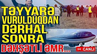 Təyyarəmiz vurulduqdan dərhal sonra Kadırovun dəhşətli əmri… - Xəbəriniz Var? - Media Turk TV