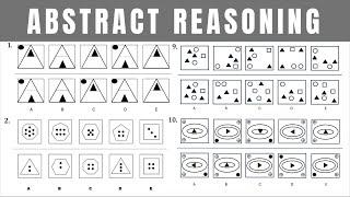 Symbolic Logic/Abstract Reasoning (10 items)