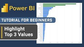 Make Your Power BI Report More Useful By Highlighting The Top 3 Values