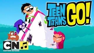 Teen TItans GO! | Titans Båtsång | Svenska Cartoon Network