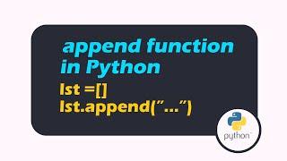 How to use Append Function in Python